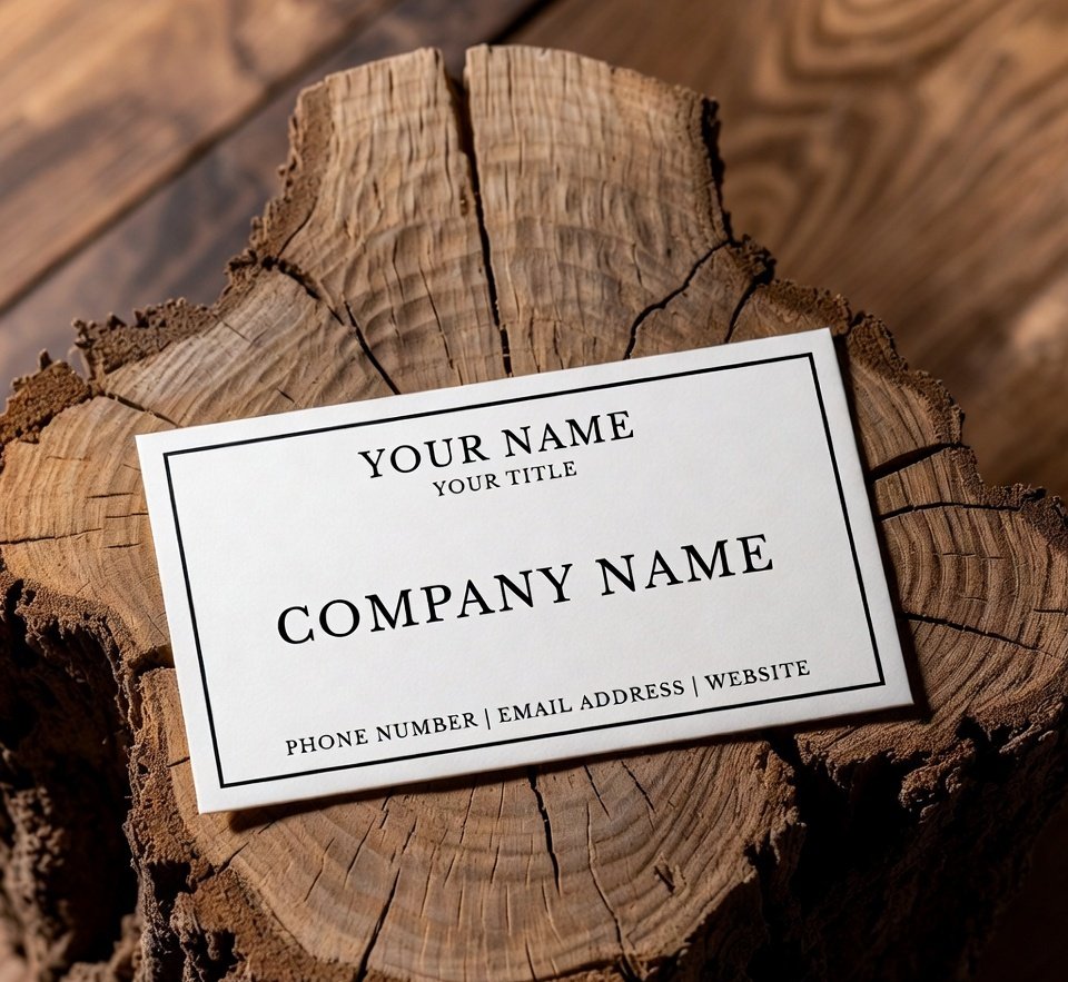 Classic business card design