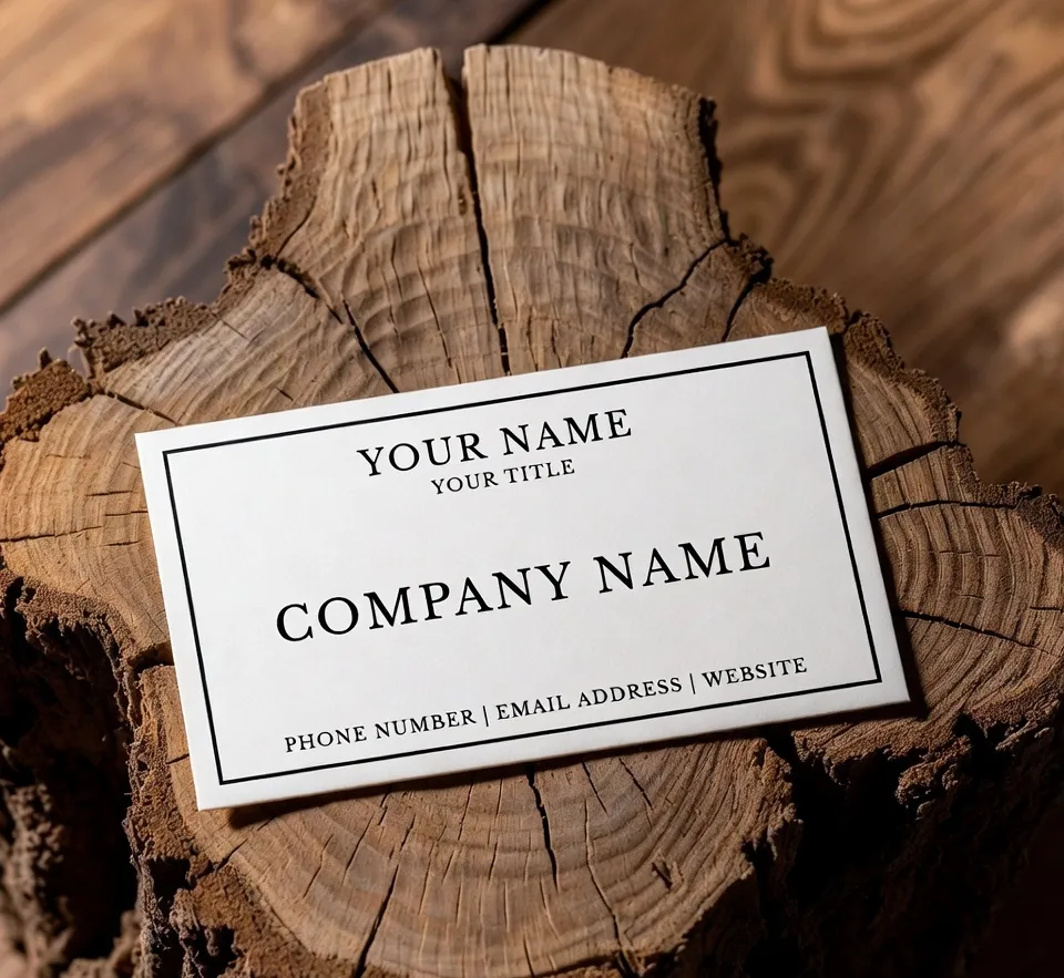 Classic business card design