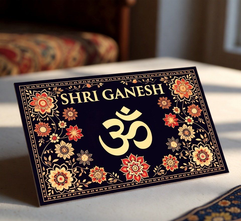 Ethnic business card design